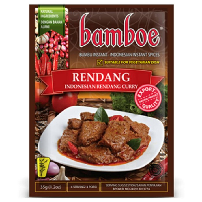 

BAMBOE BUMBU RENDANG 35GR