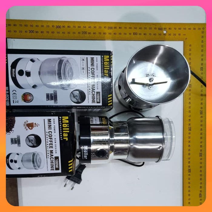 MOLLAR MINI GILINGAN Kopi Listrik Coffee Grinder Elektrik Bumbu Dapur