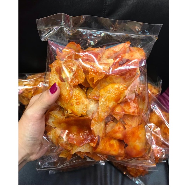 

Keripik Singkong Balado Pedas Asin Manis Cassava Chips Enak Yummy Cemilan Snack Indonesia Gurih