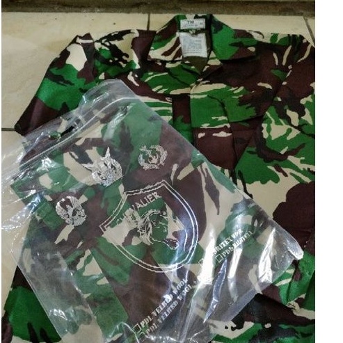 SERAGAM PDL TNI BAHAN BALOTELLI FURING