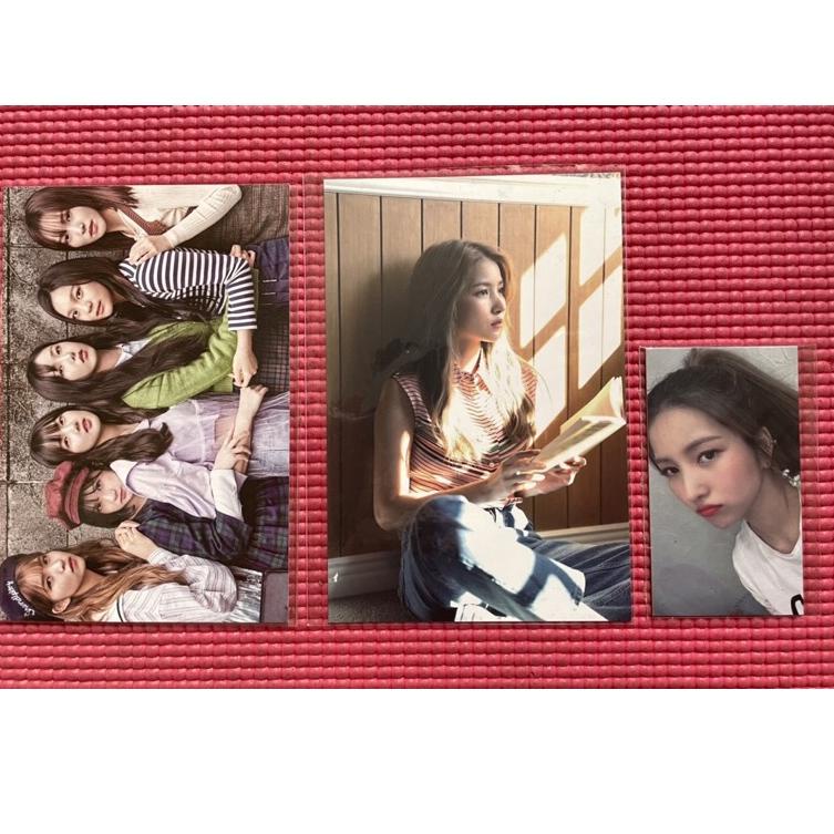 [KODE 3874] Gfriend Rare Photocard wishzone 6th anniversary cafeevent memoria Sowon Yerin Eunha Yuju
