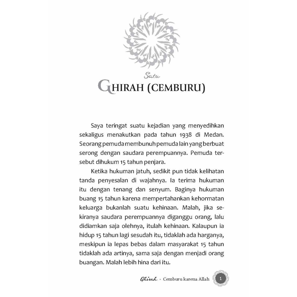 Buku Ghirah - Cemburu Karena Allah - Buya Hamka - Gema Insani 100% Original