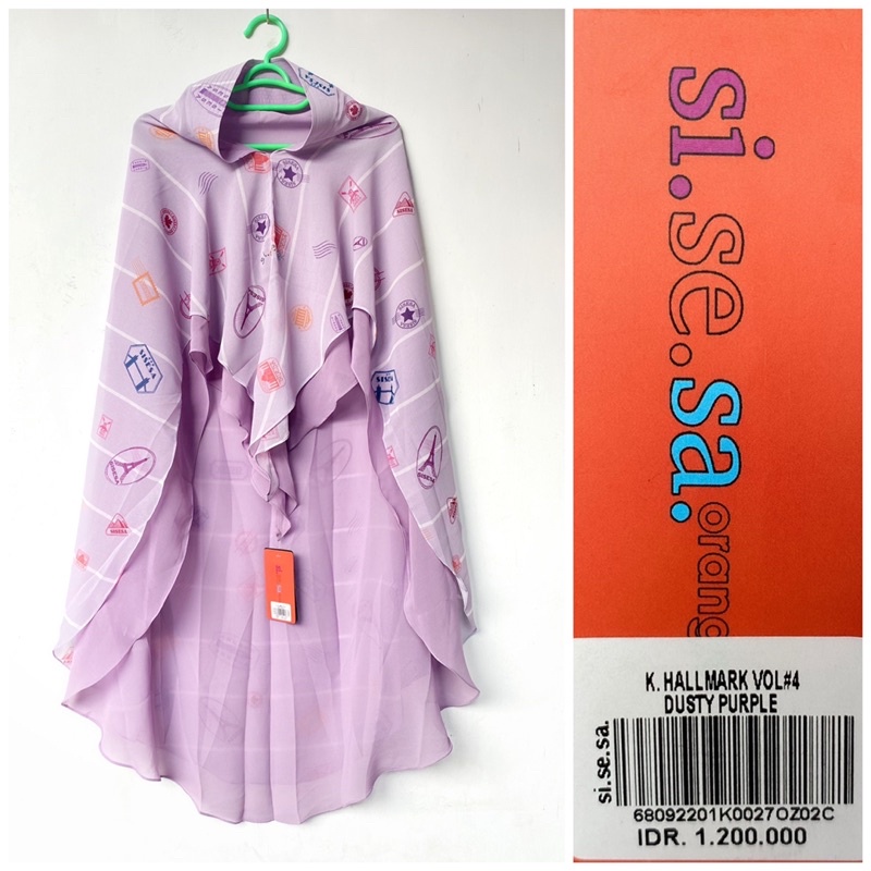 sisesa khimar Halmark new