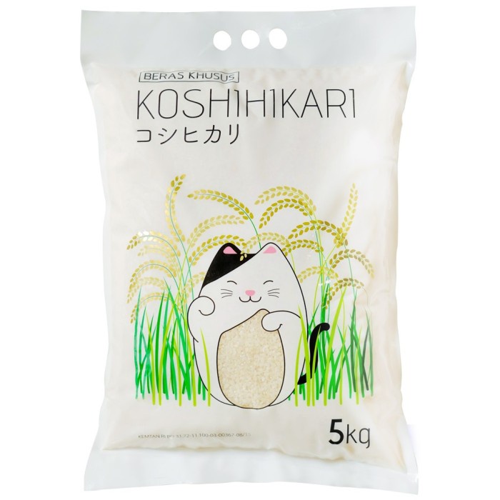 

Koshihikari Beras Jepang 5 kg EXP TERBARU