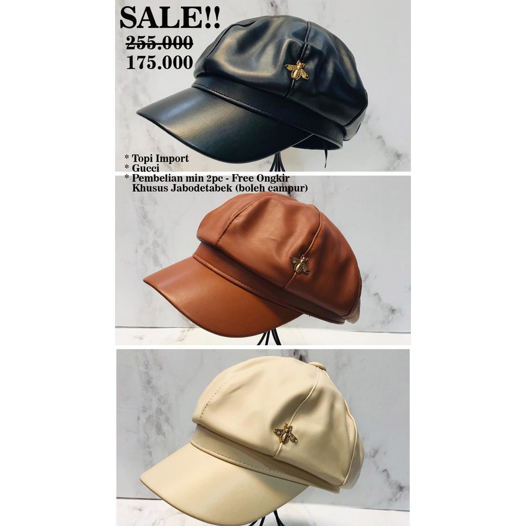 Topi wanita Fashion Gucci