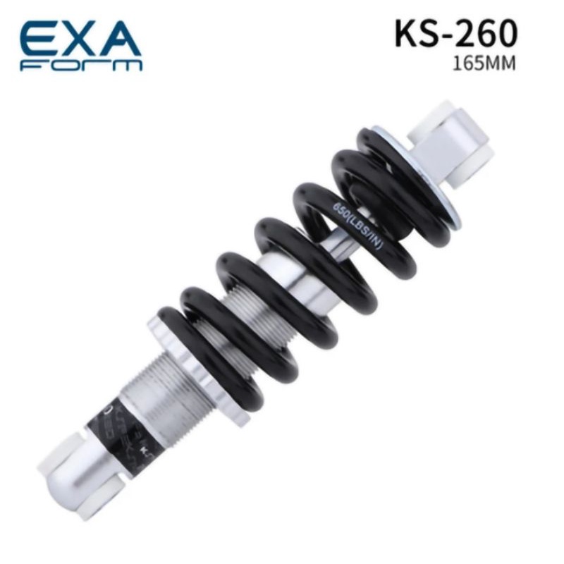 KS 260 Rear Shock 165mm Rearshock Coil Spring 165 mm Belakang Sepeda MTB