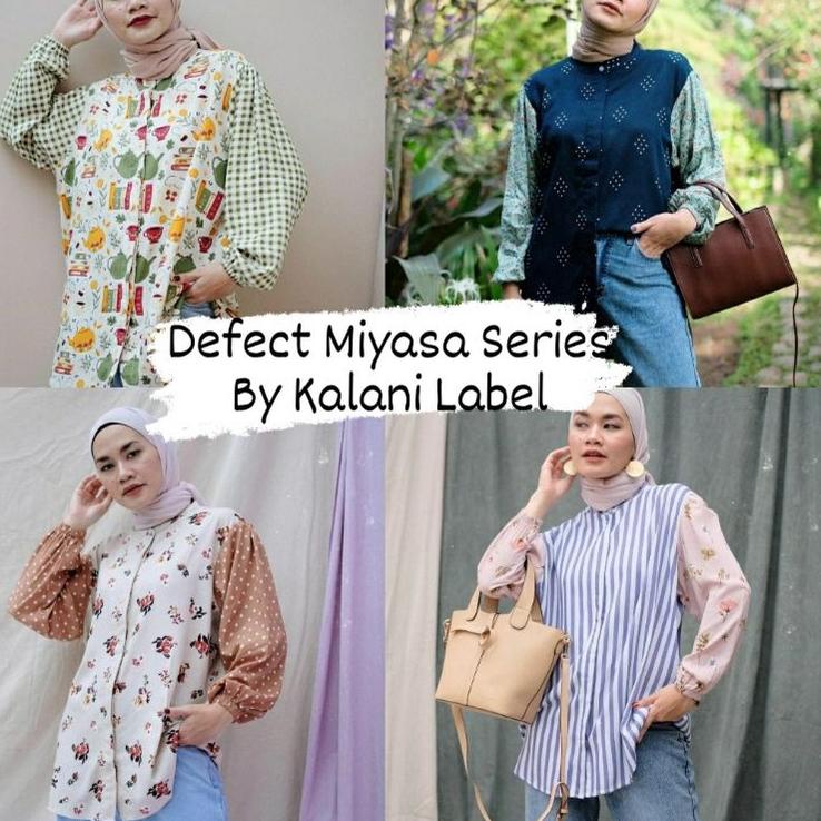 [PRODUK GJ8KN] Defect Miyasa Series by Kalani Label (Siap Kirim) GVF
