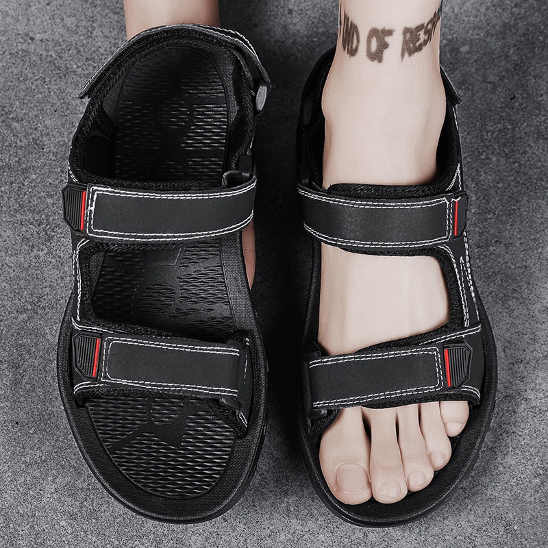 Sandal Gunung Pria Import TrenTerbaru Modern Sandal Fashion Anty Slip Aksen Simple