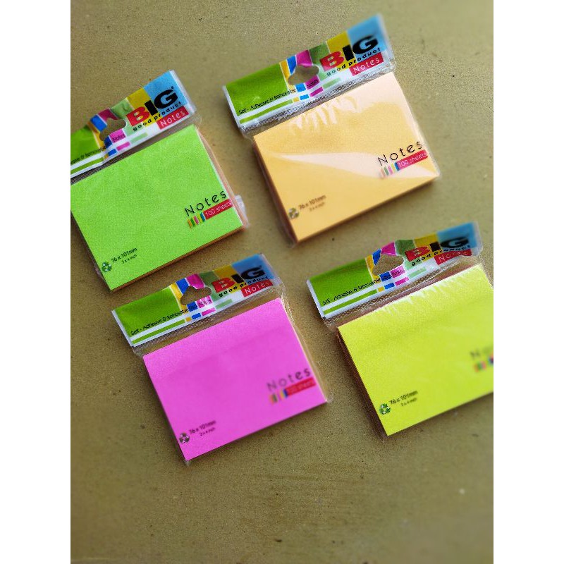 

STICKY NOTE POST IT 76X76mm STIKER MEMO NOTE STICKY NOTE BIG