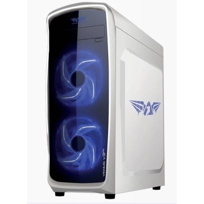 CASING PC / CASING KOMPUTER ARMAGEDDON VESTA V3FX / V3 WARNA PUTIH