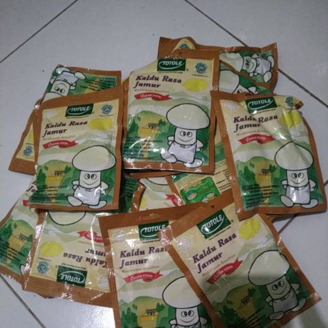 

TOTOLE KALDU JAMUR 40 grm Solusi sehat tanpa msg.