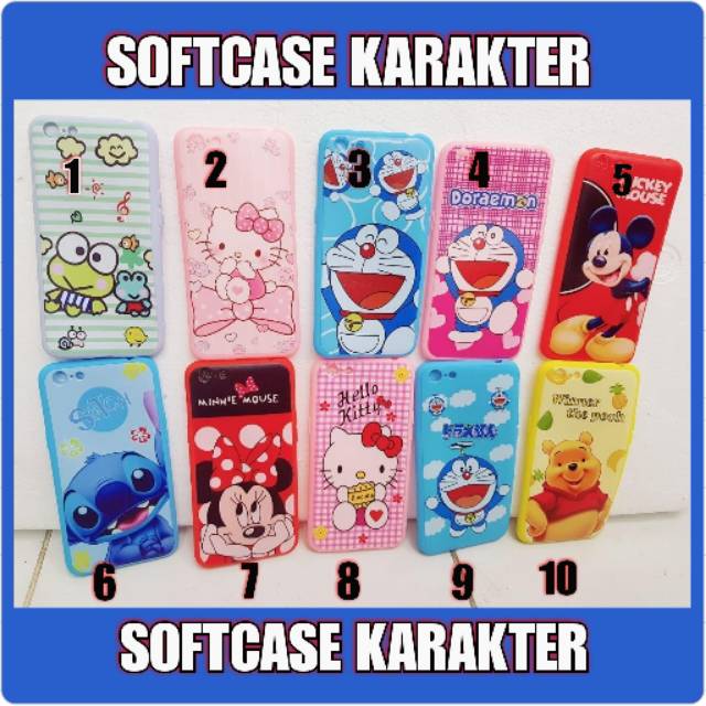 REDMI NOTE 5/5 PRO SOFTCASE KARAKTER KARTUN DORAEMON