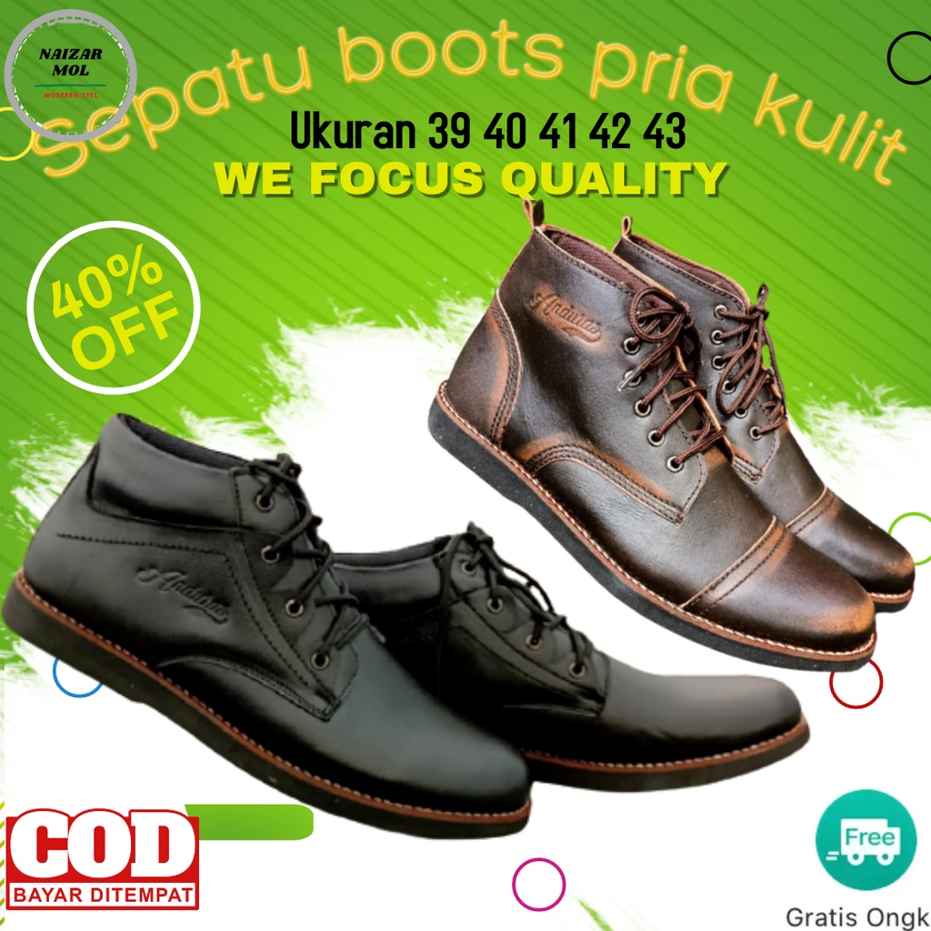 Sepatu kulit cowok sepatu pria kulit original sepatu pria keren terbaru 2021 sepatu pria keren sepat