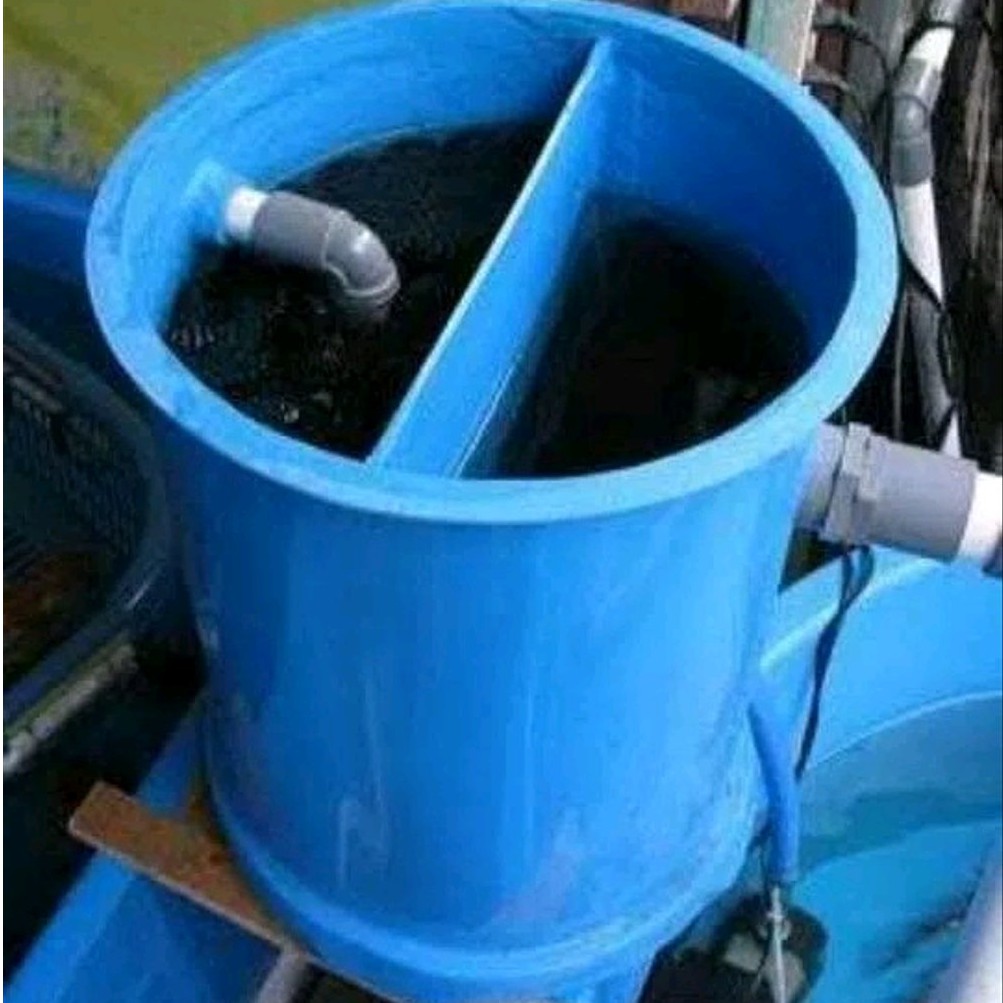 Filter External Tong Besar Untuk Kolam Ikan