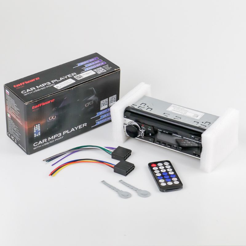 [ Original % ]Taffware Tape Mobil JSD 520  Multifungsi Bluetooth USB MP3 FM Radio - Black