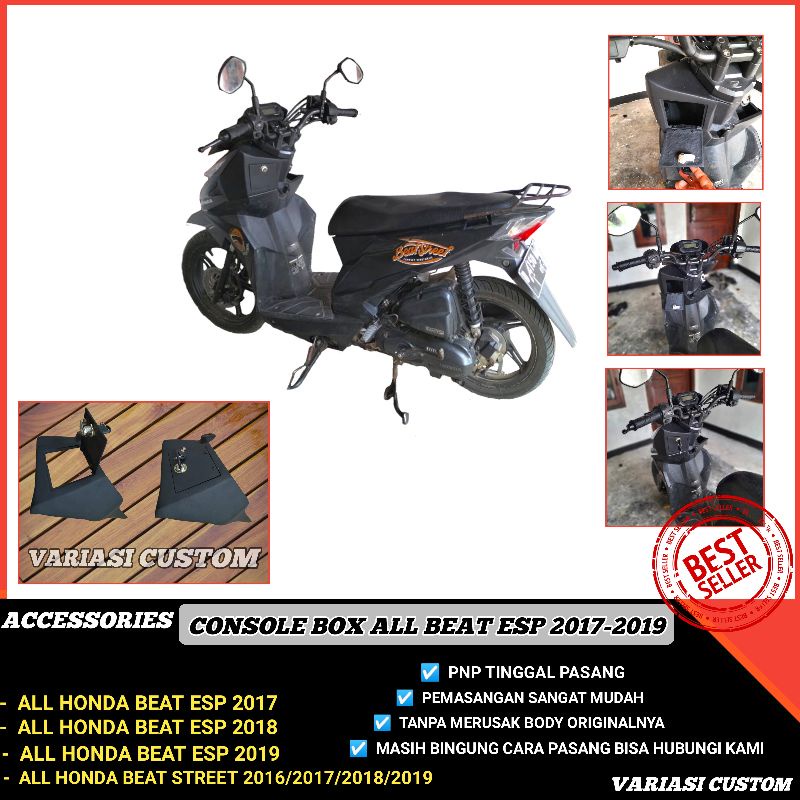 Console Laci Box Depan Tengah Honda Beat Esp Sporty Eco 2016 /17 /18 /19