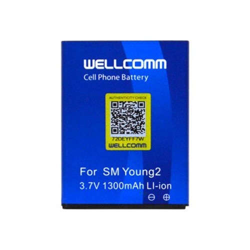 Battery / Baterai HP Samsung Young 2 Wellcomm LI-ion