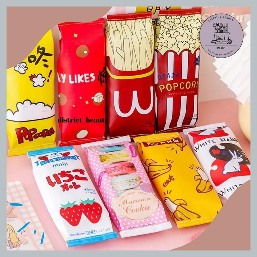 

KOTAK PENSIL BENTUK MAKANAN RINGAN TEMPAT PENSIL TEPAK SNACK IMPORT LUCU IMUT KOTAK PENSIL MODEL SNACK KENTANG
