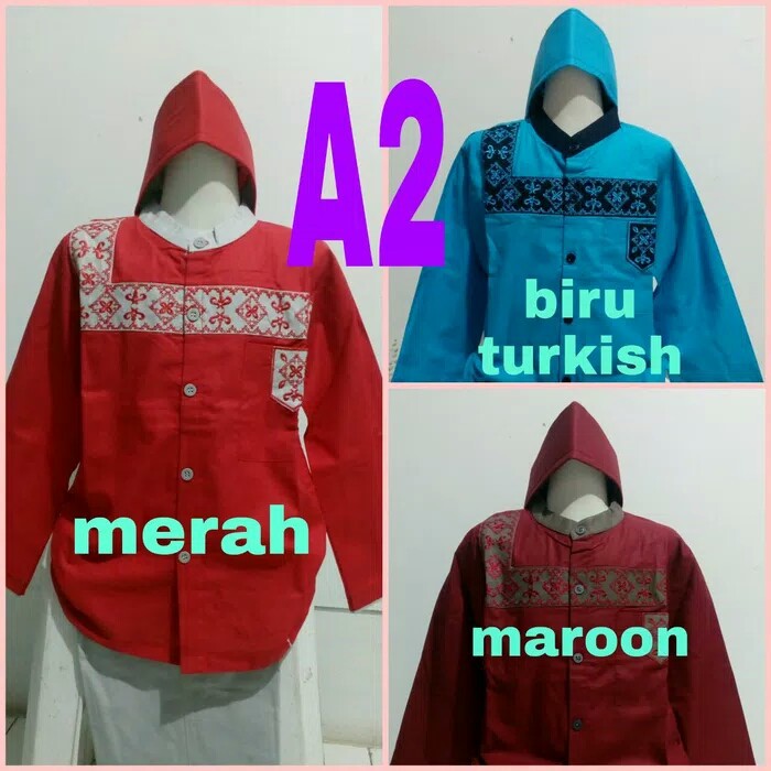 Baju Busana Muslim anak laki-laki koko setelan