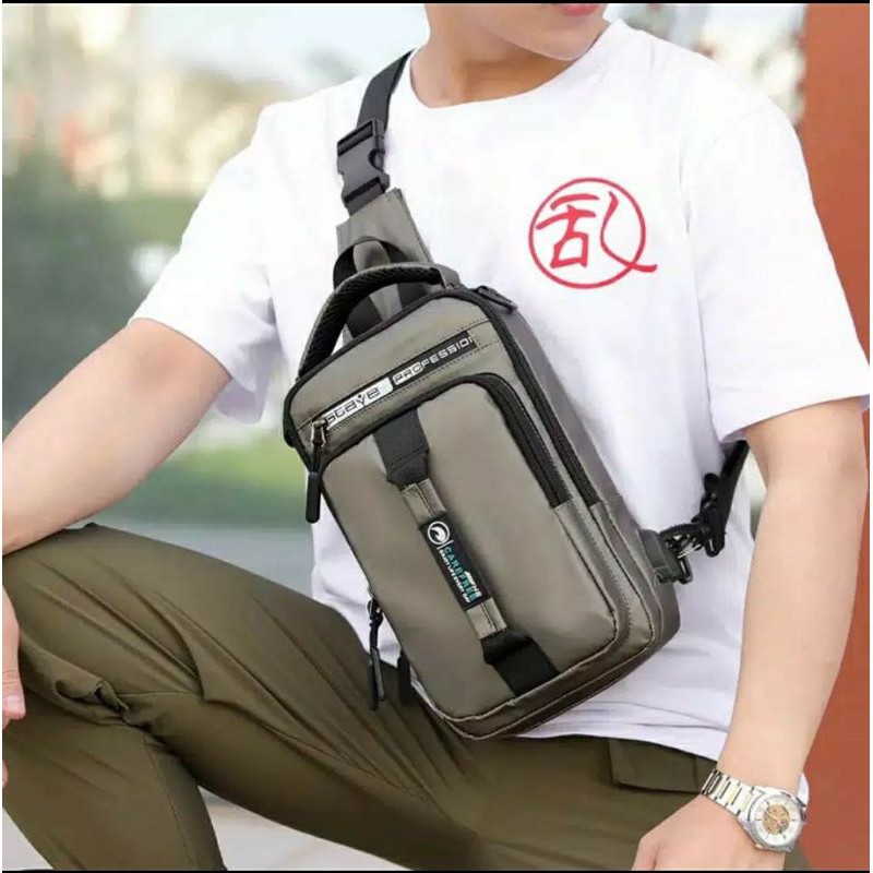 AZAHRA TAS ELEMENT PROFESIONAL, MULTI FUNGSI SLEMPANG DAN RANSEL