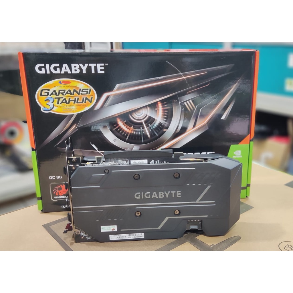 GIGABYTE GeForce GTX 1660 OC 6GB GDDR6 192-bit