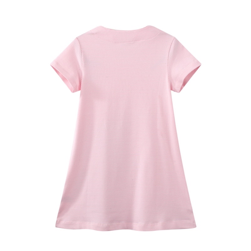 Dress Anak Perempuan Cewek Jumping Meter Katun Unicorn Halus Lembut / Gaun Anak Perempuan / Baju pesta Anak perempuan Casual / Dress Tule / Tile Anak Perempuan  Import