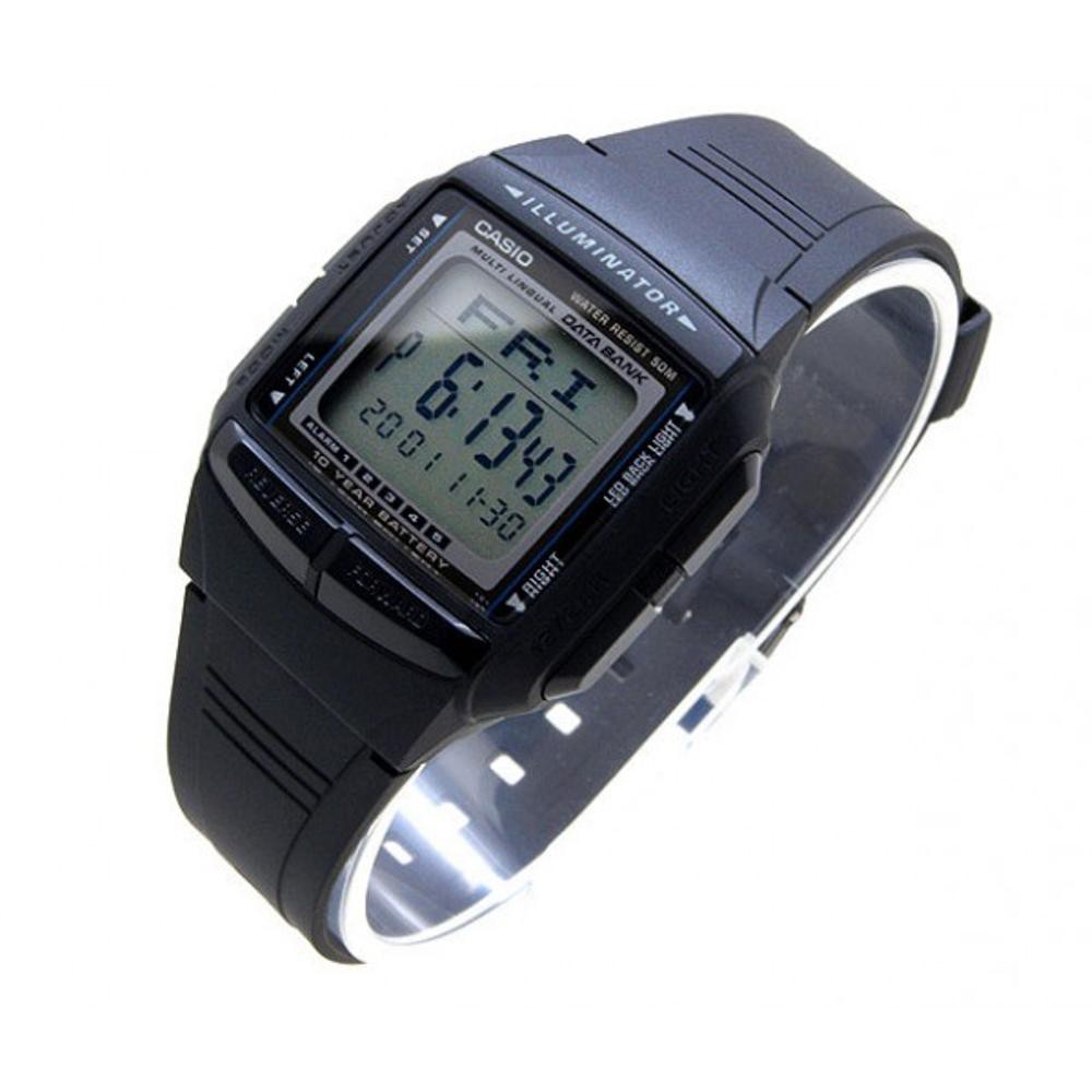 Jam Tangan Casio Data Bank Original Pria Wanita DB 36 1A