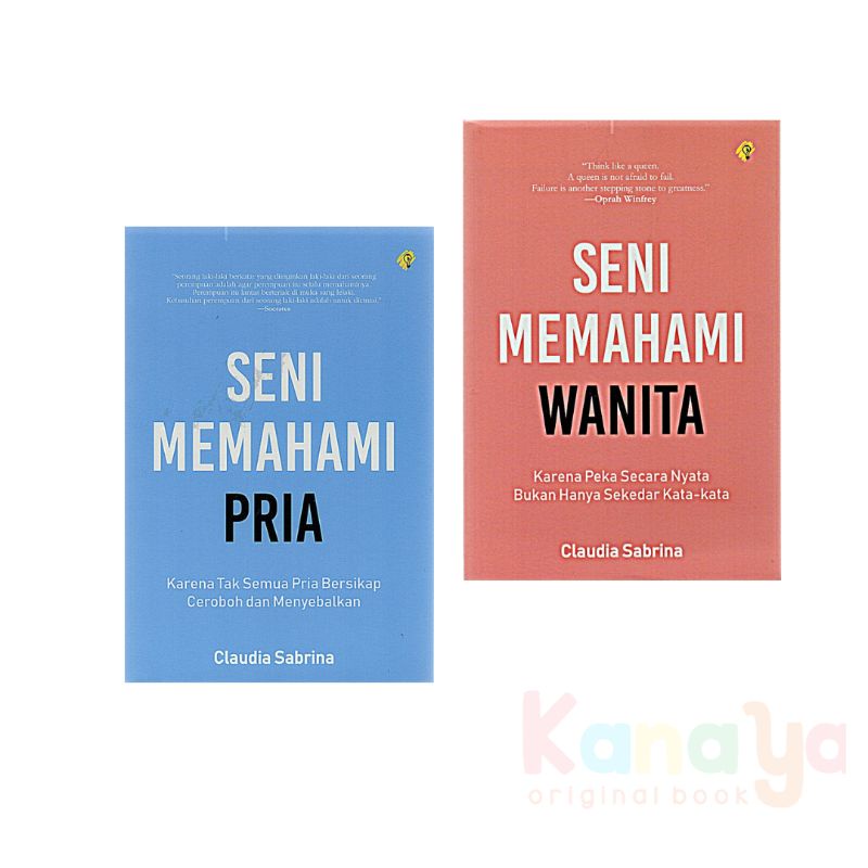 Seni Memahami Pria Seni Memahami Wanita/Bright Publisher [Original 100%]