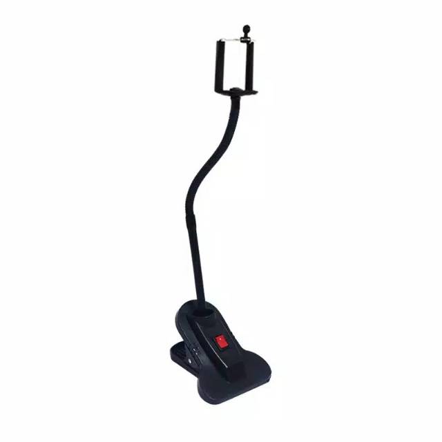 lazypod jepit penyangga hp holder smartphone