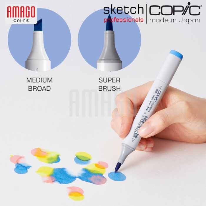 COPIC SKETCH VIBRANT TONES TRIAL SET - 7 PCS - CSM/VIBRANT