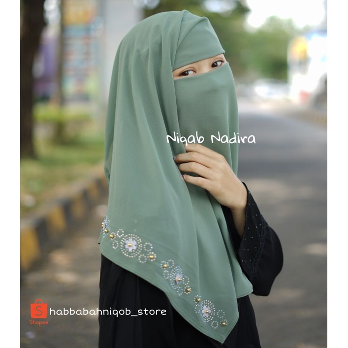 niqab yaman nadira warna lengkap..niqob termurah