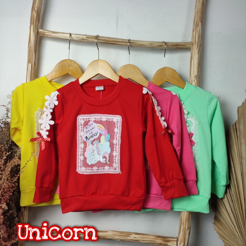 Sweater Import Anak Perempuan Premium 2-5 Tahun