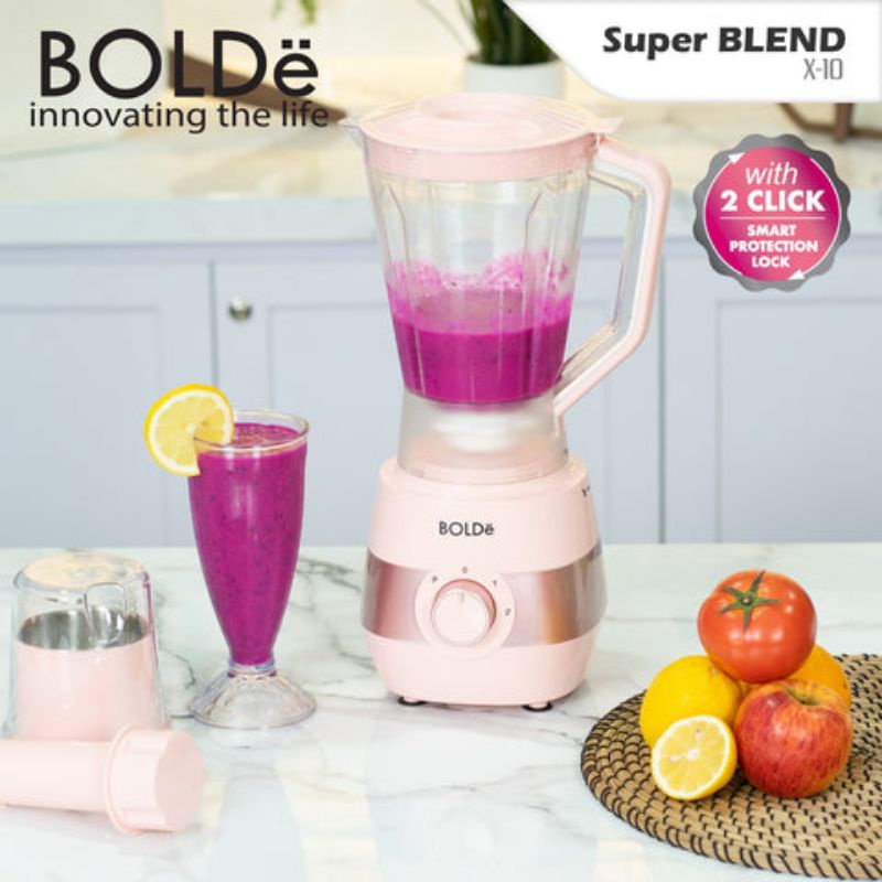 Blender Super Blend X10 Bahan Tritan Anti Pecah Original BOLDe