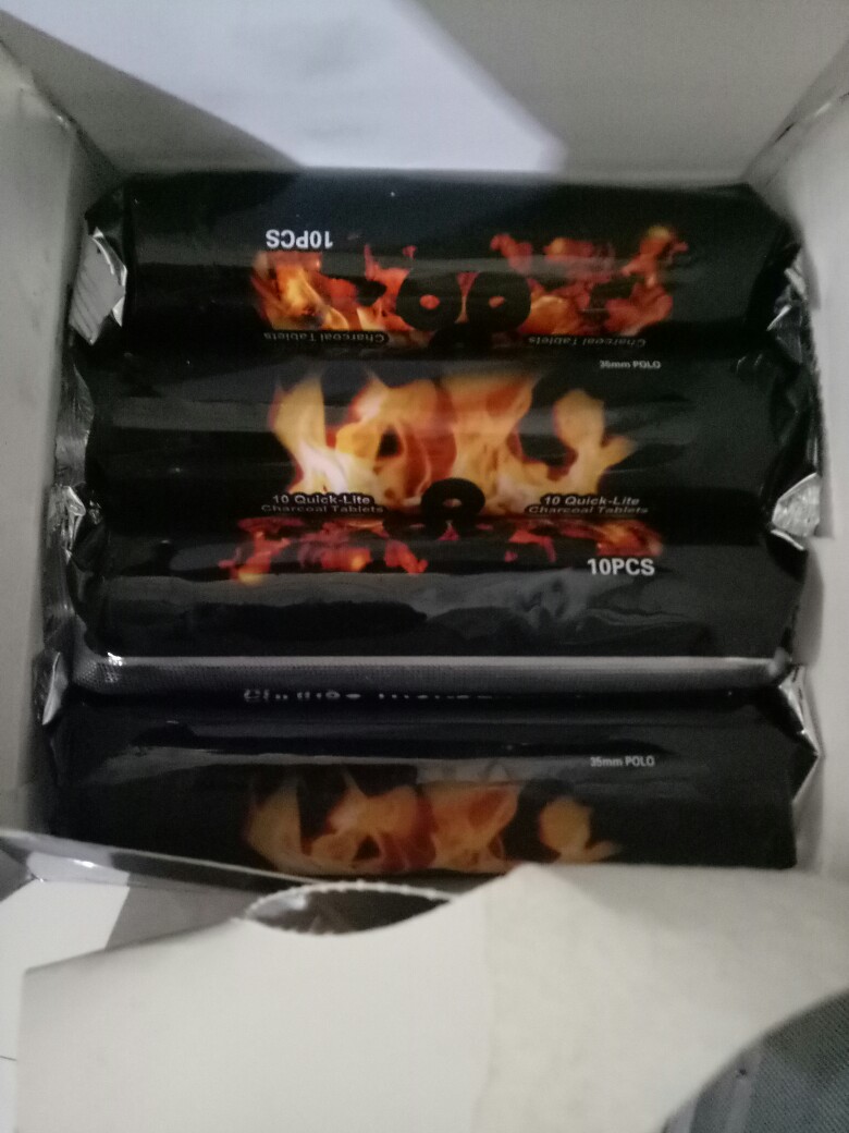 Charco-lite Areng Arang Megic Charcoal Briket Buhur Bulat Activ