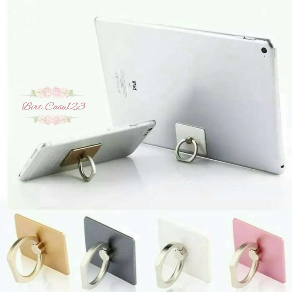 RT16 iRING RING STAND HP POLOS CINCIN PENYANGGA PEGANGAN HANDPHONE UNIVERSAL BC5976