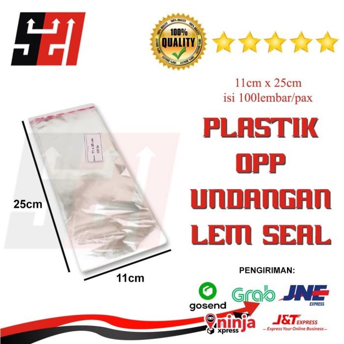 

Plastik Opp Undangan 03 Lem Seal 11x25cm