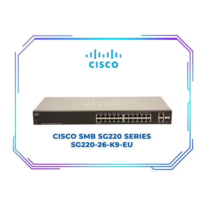 Solusi CISCO SG220-26-K9-EU SMB SWITCH MANAGEABLE Diskon