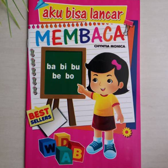 Buku aku bisa lancar membaca ba bi Bu be bo