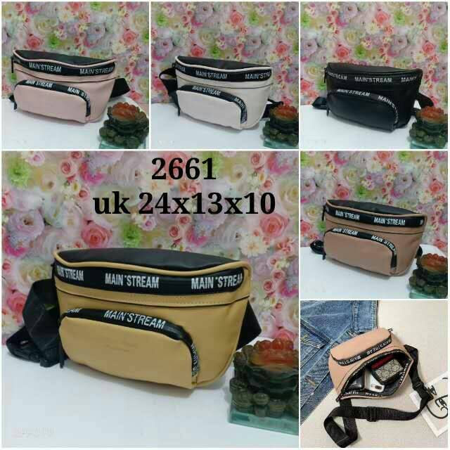 Waist bag import / tas wanita import / tas samping wanita