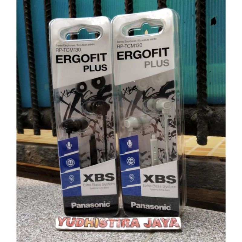 Earphone Panasonic TCM130 XBS Extra Bass Original