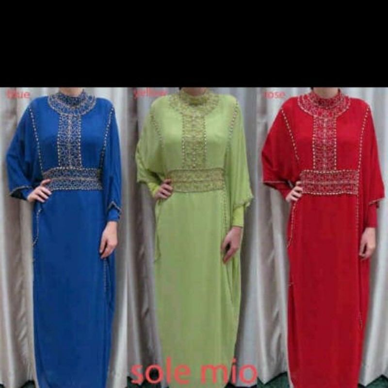 SALE Solemio Maxi kaftan Mom B86045 & Kids R86045