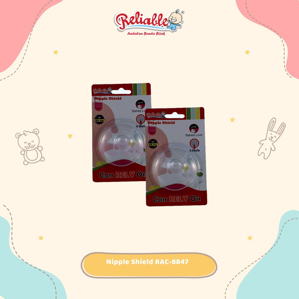 Reliable Nipple Shield/Pelindung Puting