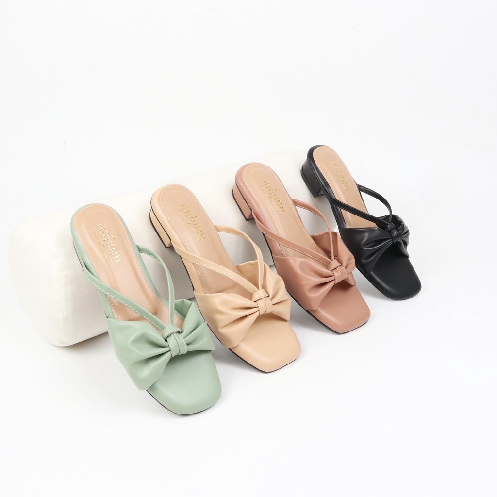 GLARISAMODA Marina Heels 3cm Pita Empuk