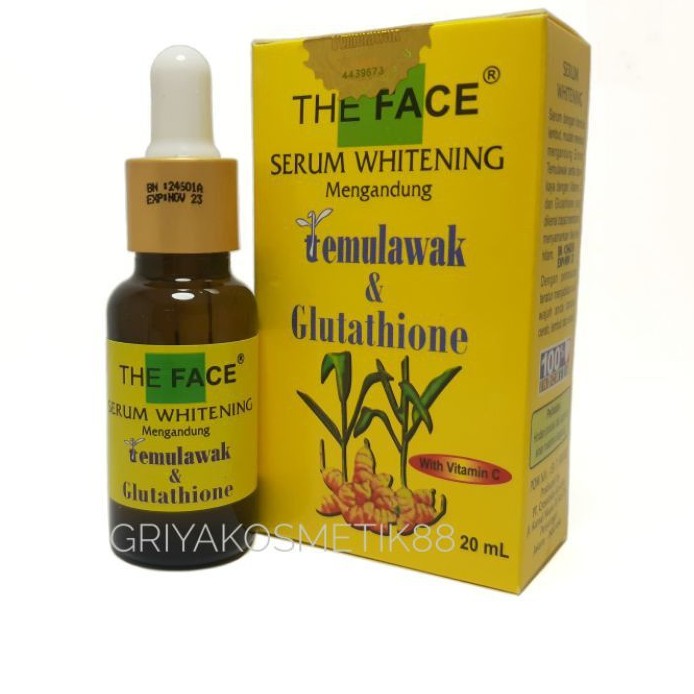 SERUM TEMULAWAK THE FACE 20ML BPOM