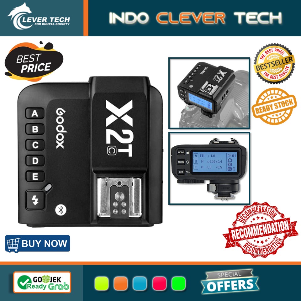 Trigger Godox X-2T For Canon TTL Wireless Flash Trigger