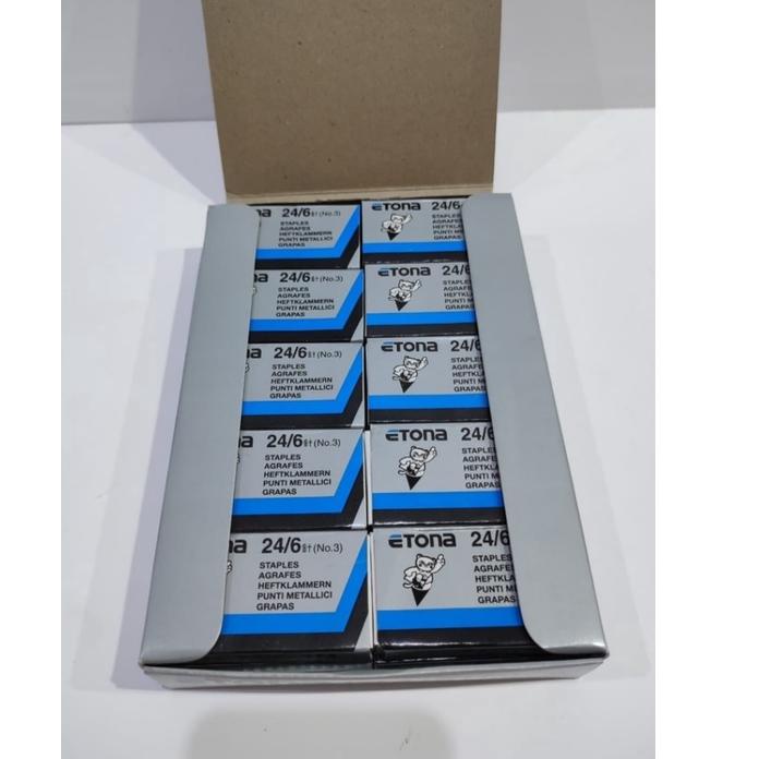 

Big Sale 20 box STAPLES ETONA STAPLES no 3. ORI Produk Lokal, garansi seumur hidup! ✓