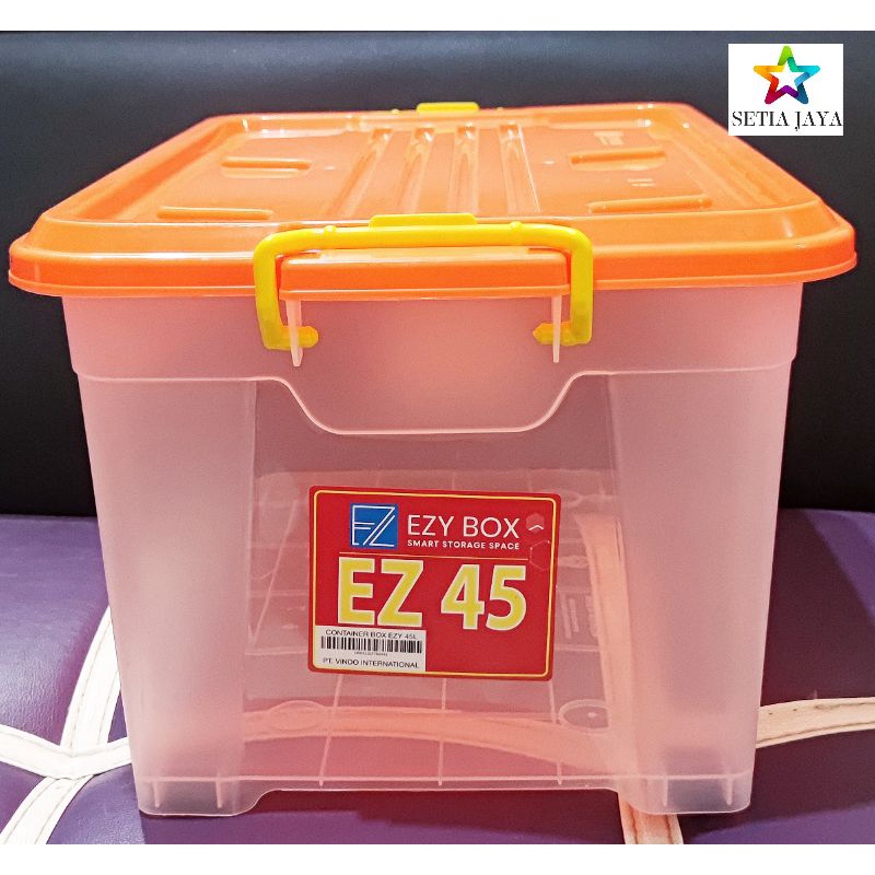 Jual Box Container Ezy Box Serbaguna 45 Liter Shopee Indonesia