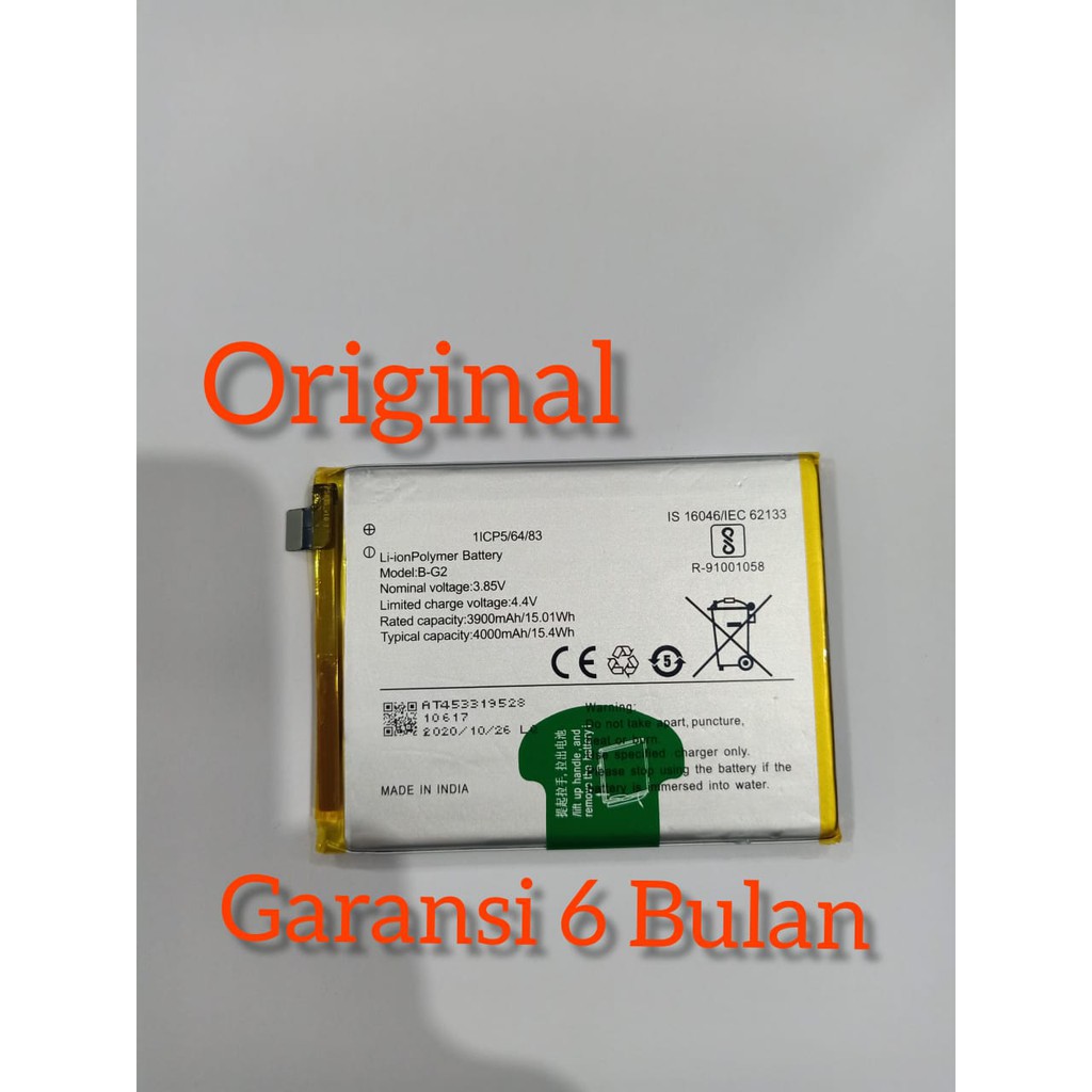 Battery batre batere Vivo V15 B-G2 Original