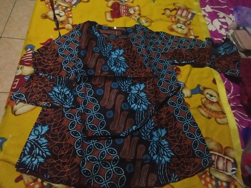 Frolistore Batik- Couple Batik/atasan Batik Pria Dan Wanita Size M L Xl Xxl 3l 4l 5l 6l 7l