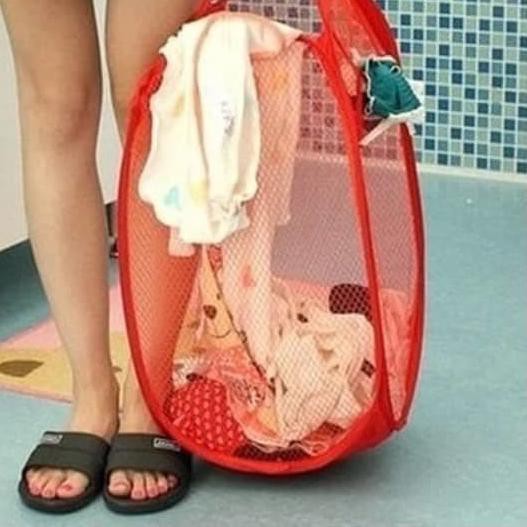 ♤ Keranjang BAJU KOTOR LIPAT - Keranjang Baju Lipat ❆